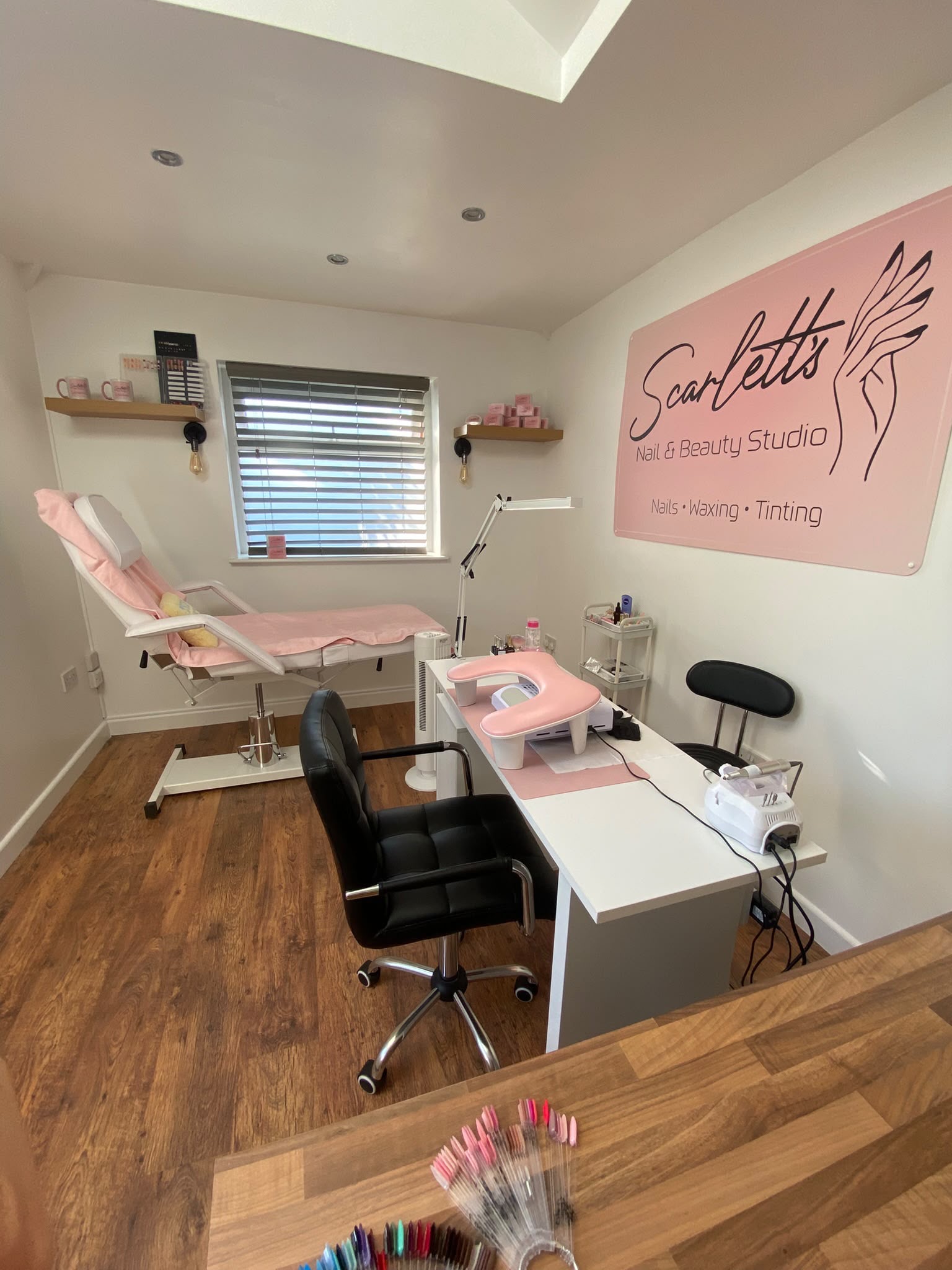 Scarlett's studio setup